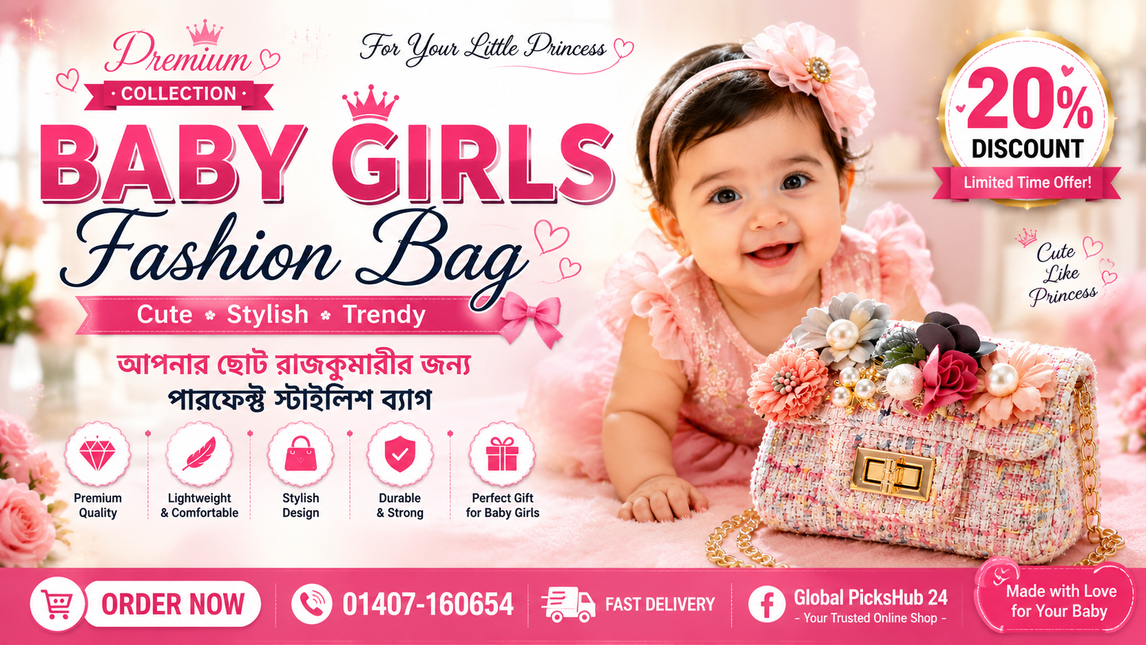 Kids fashion bag